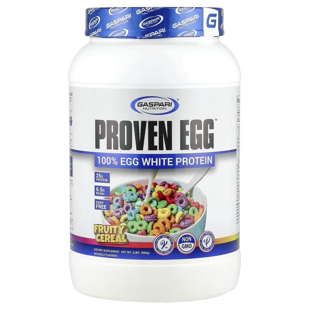 Gaspari Nutrition, Proven Egg™ 100% Egg フルーティシリアル 900g 