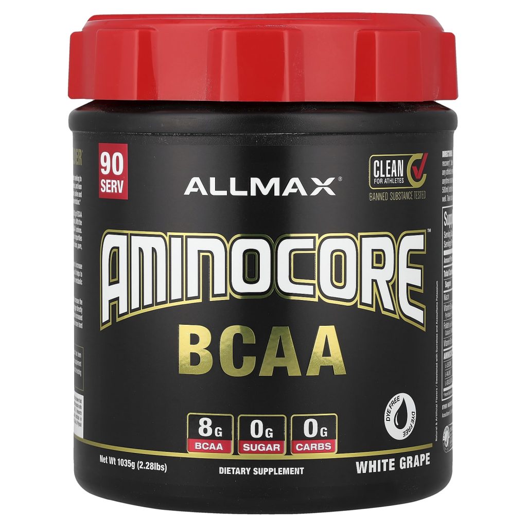 ALLMAX, AMINOCORE™ BCAA ホワイトグレープ 1,035g